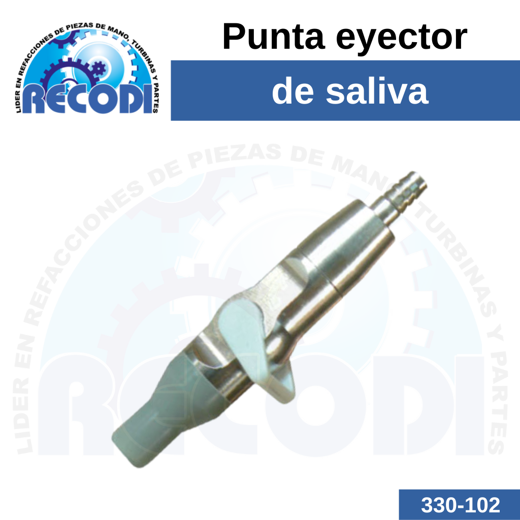 Punta para eyector saliva