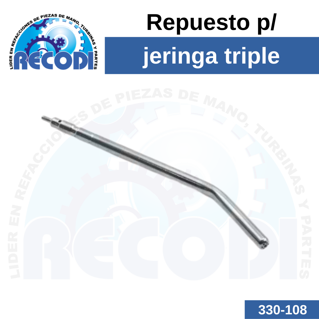 Repuesto p/ jeringa triple