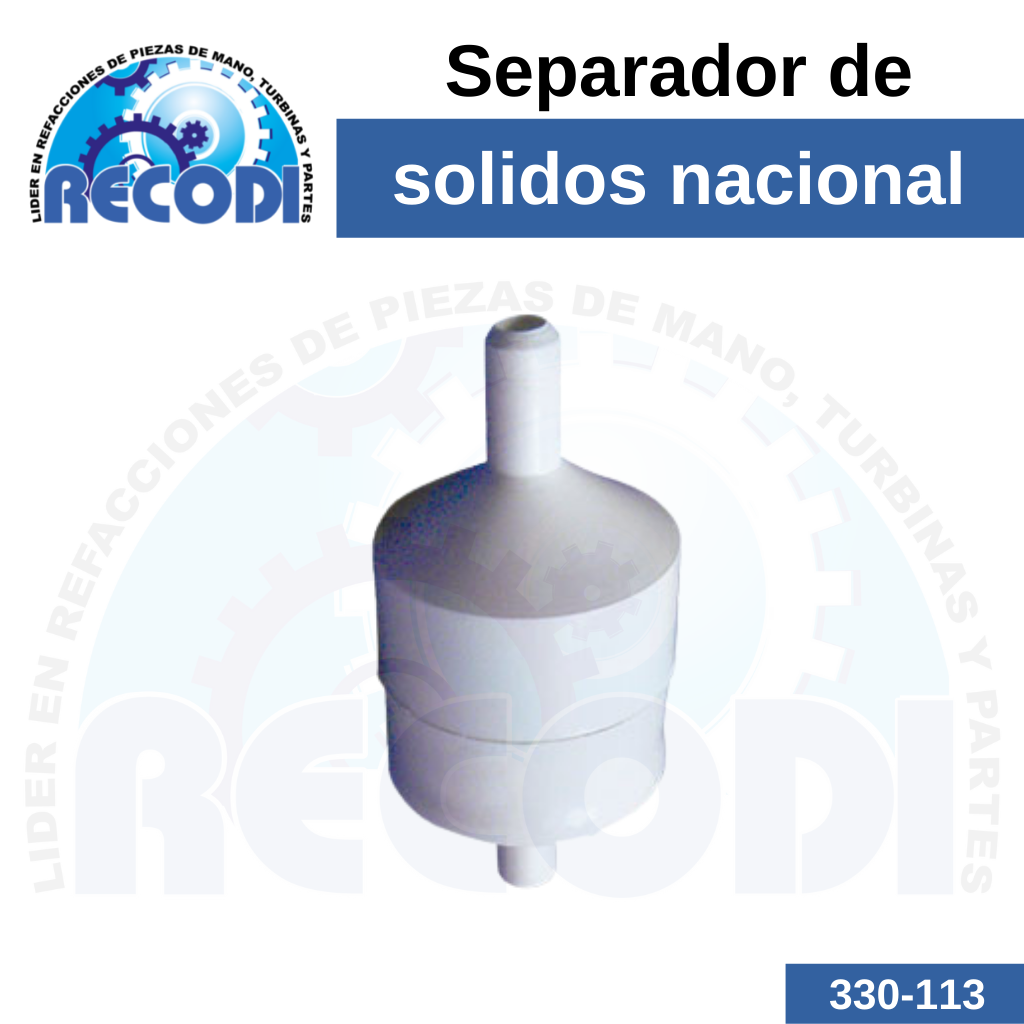 Separador sólidos nac.