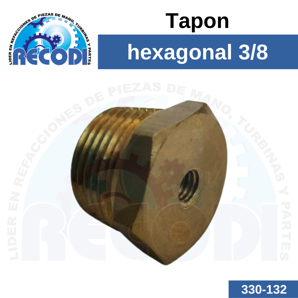 Buje reductor hex 3/8