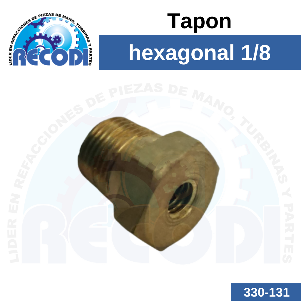 Buje reductor hex 1/8