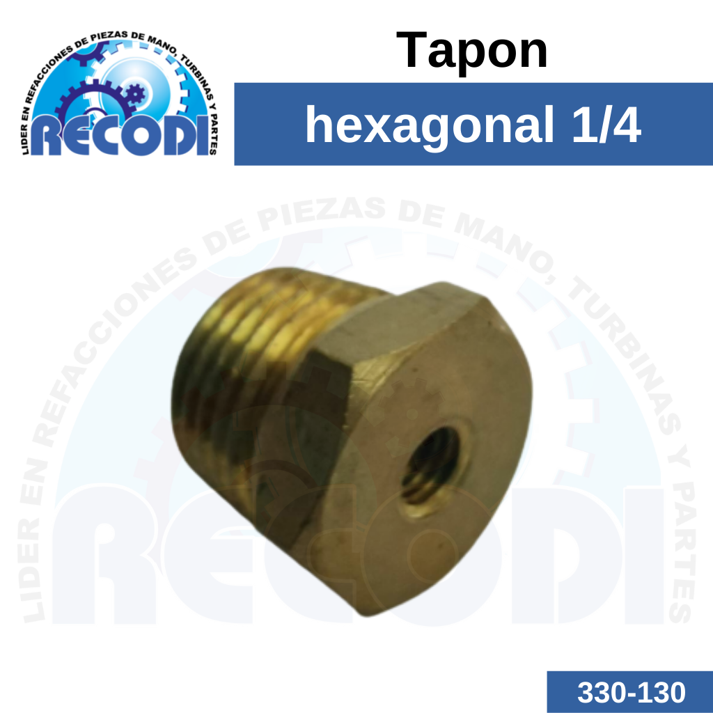 Buje reductor hex 1/4