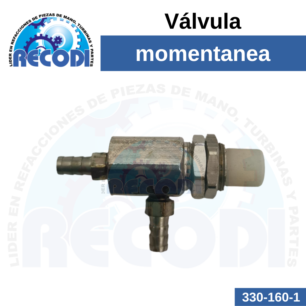 Válvula momentánea P.B.