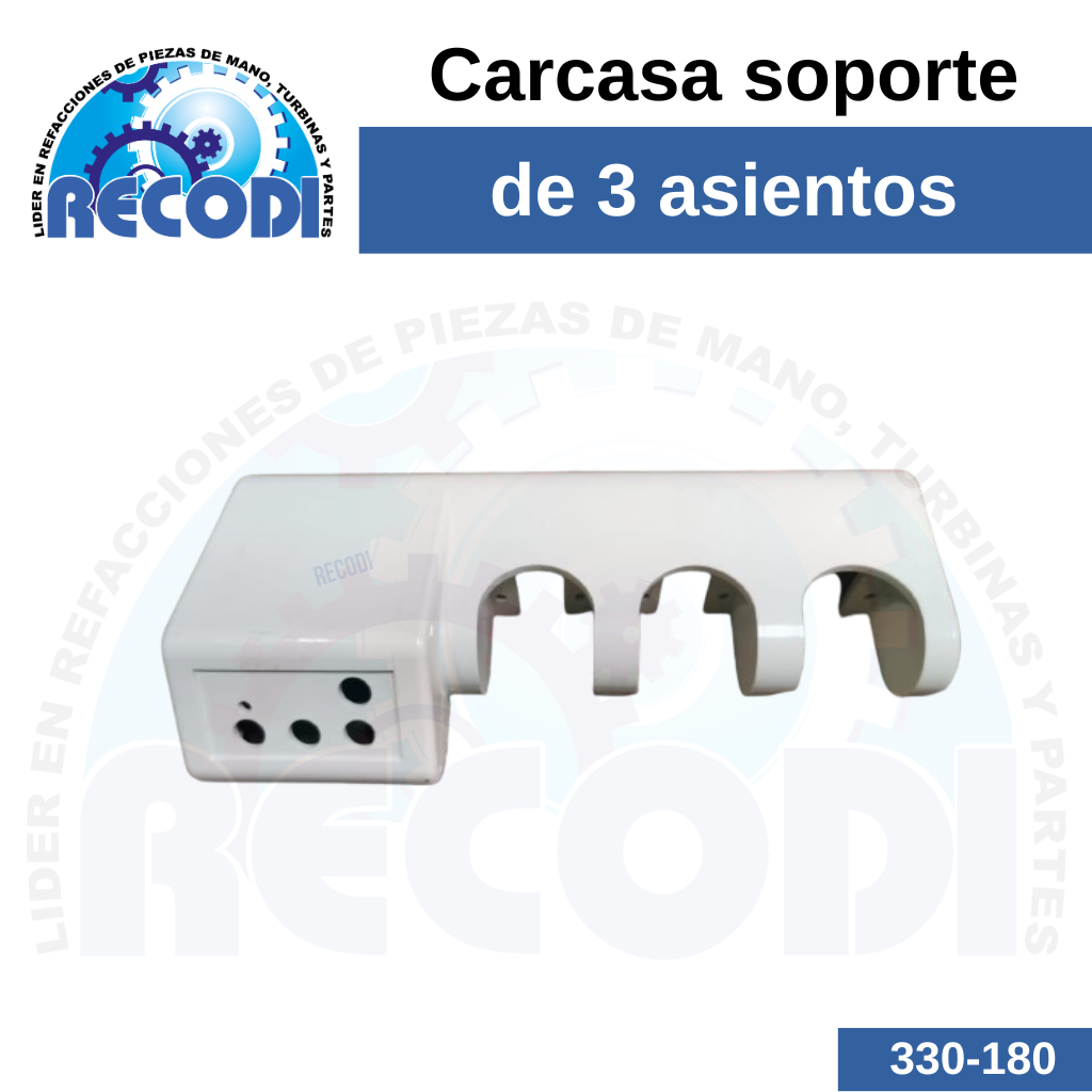 Carcasa de soporte 3 asientos