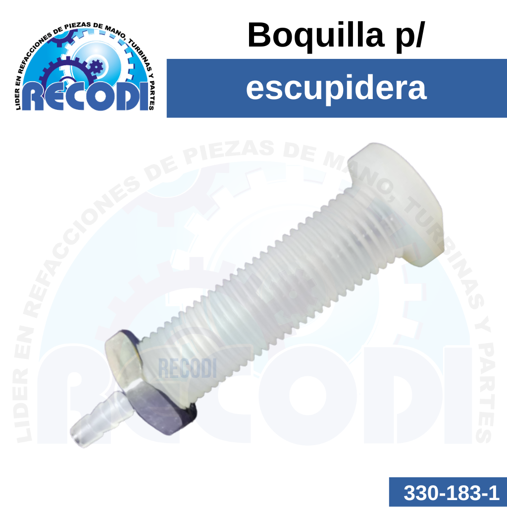 Boquilla para escupidera