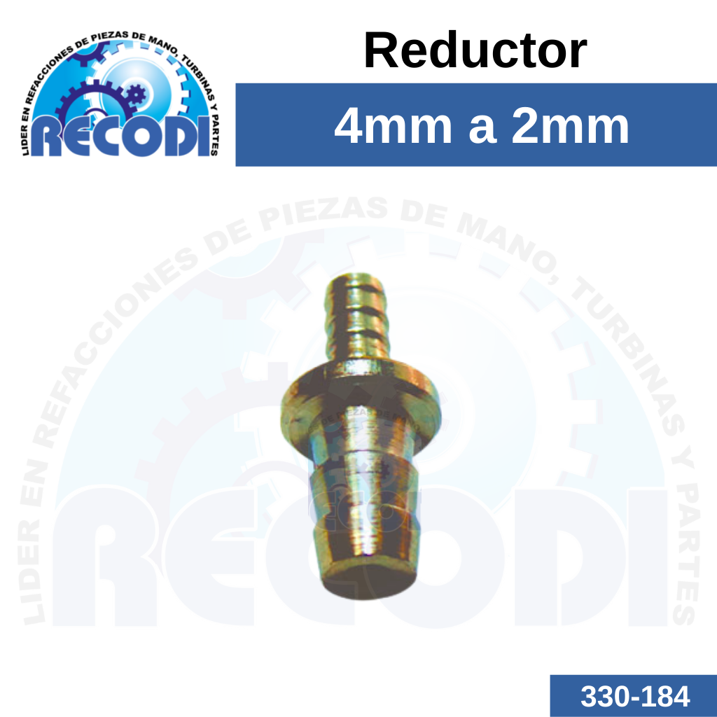 Reductor metálica 6mm-4mm
