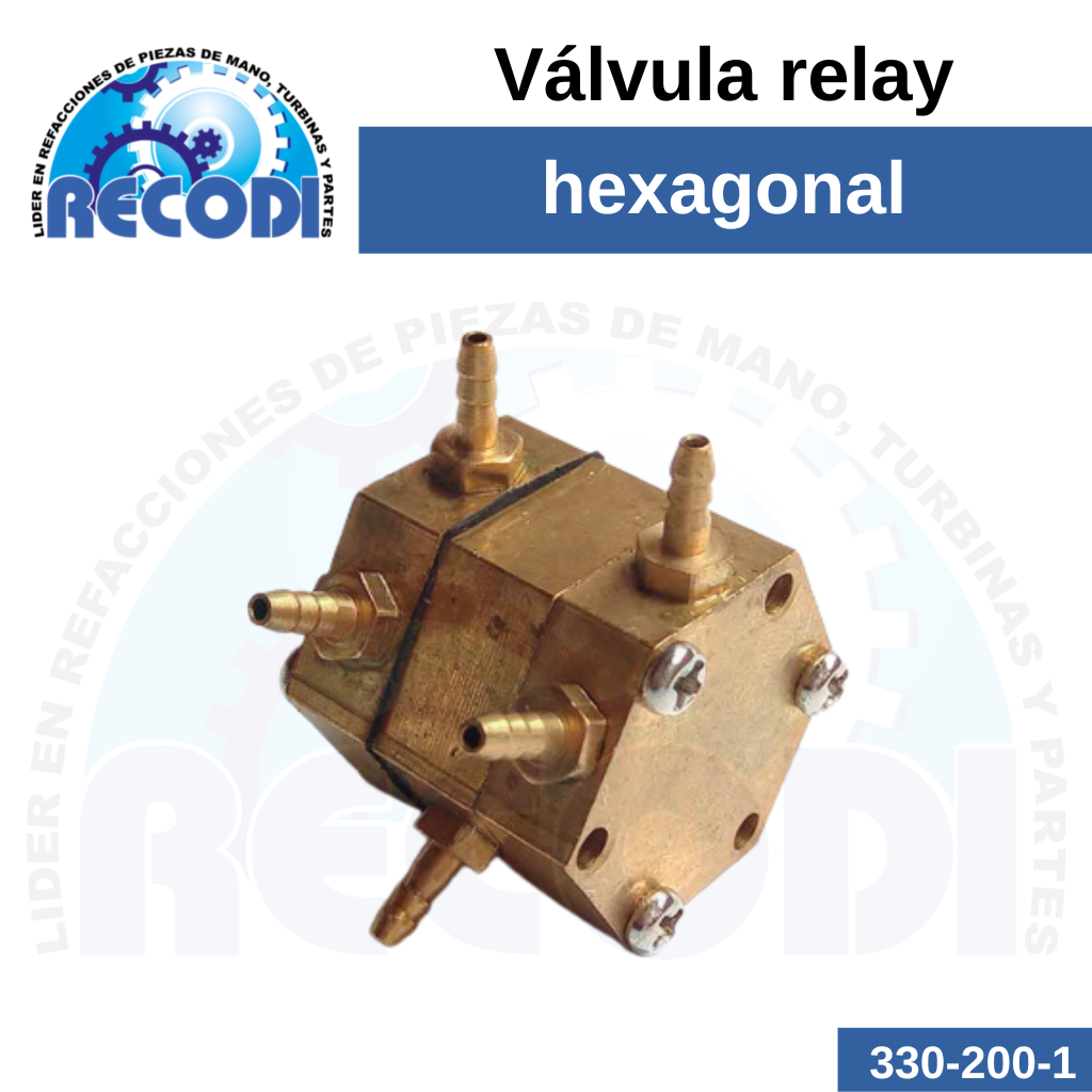 Relay hexagonal 5 espigas