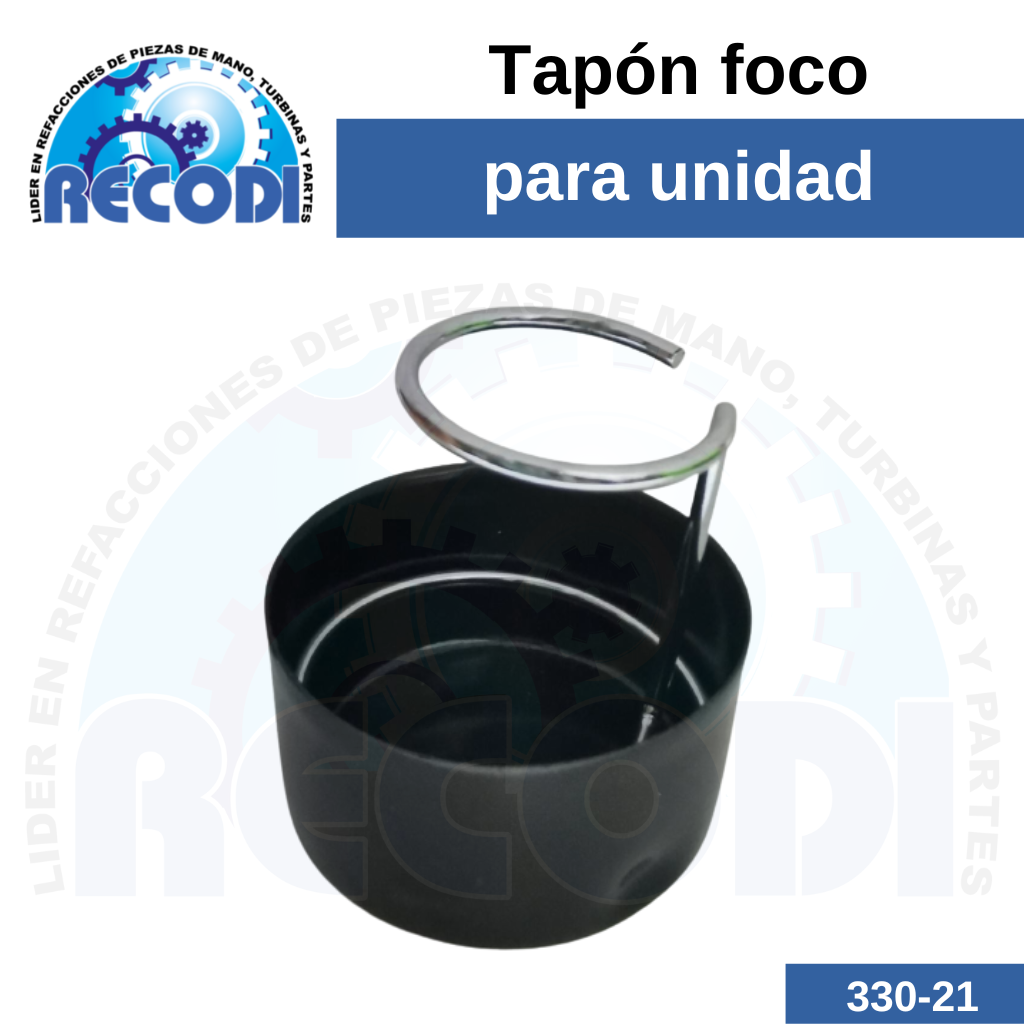 Tapón p/ foco unidad