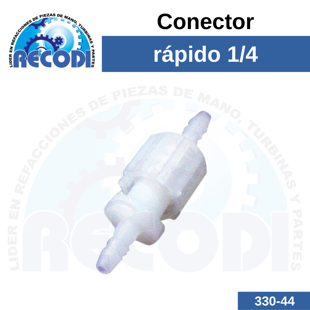 Conector rápido p/ agua