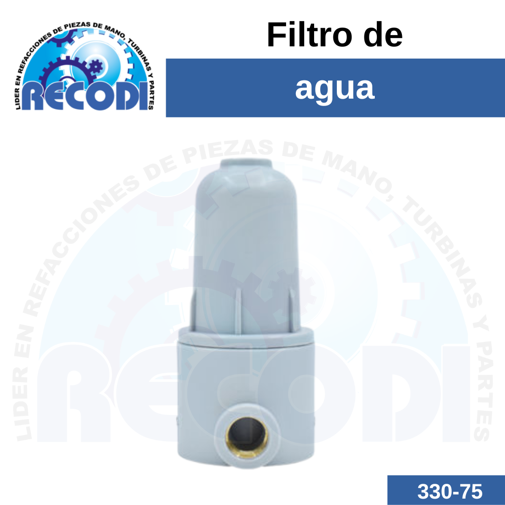 Filtro de agua