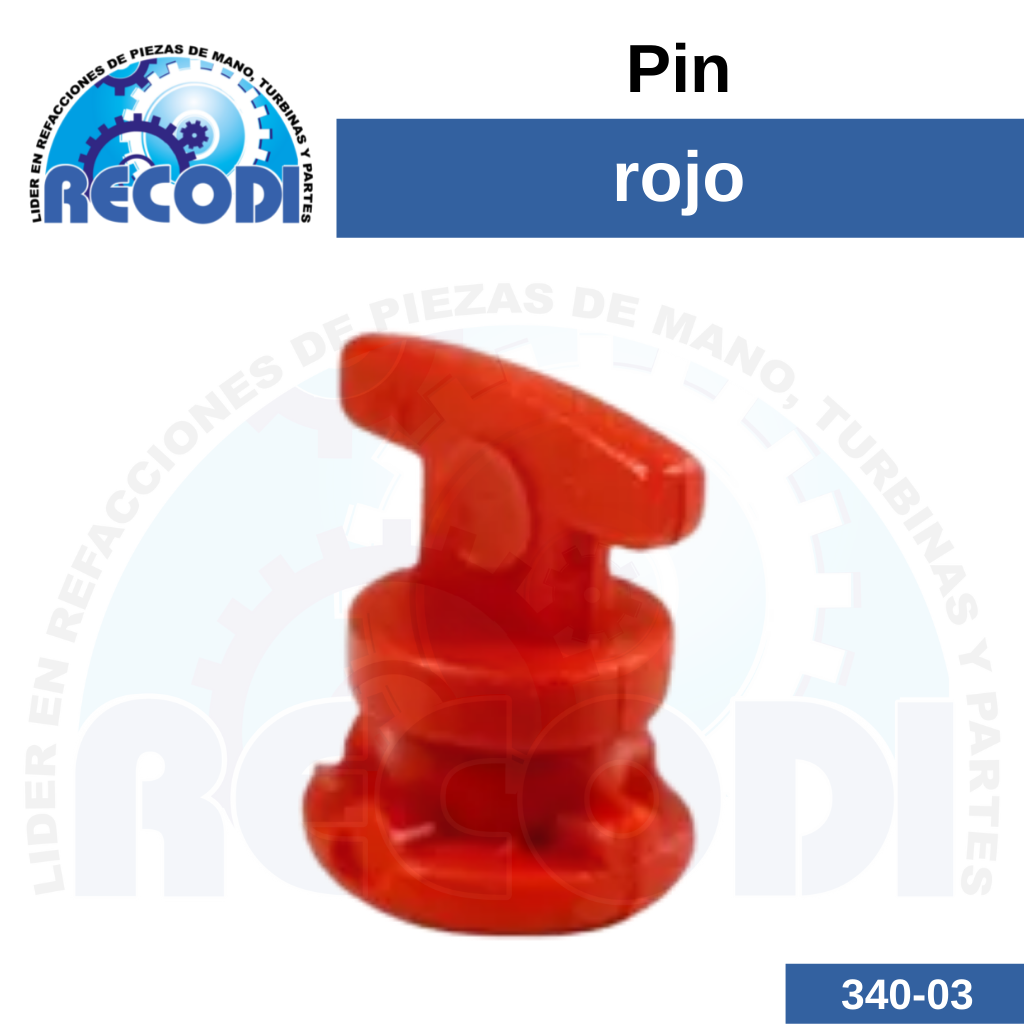 Pin plástico