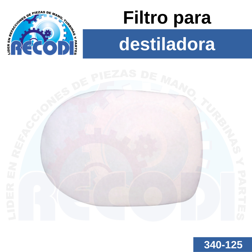 Filtro p/ destiladora