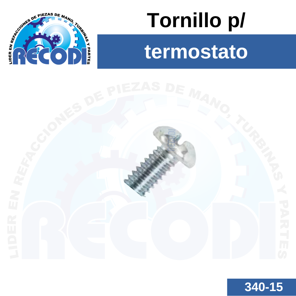 Tornillo p/ termostato