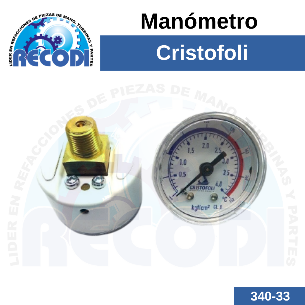Manómetro Cristofoli