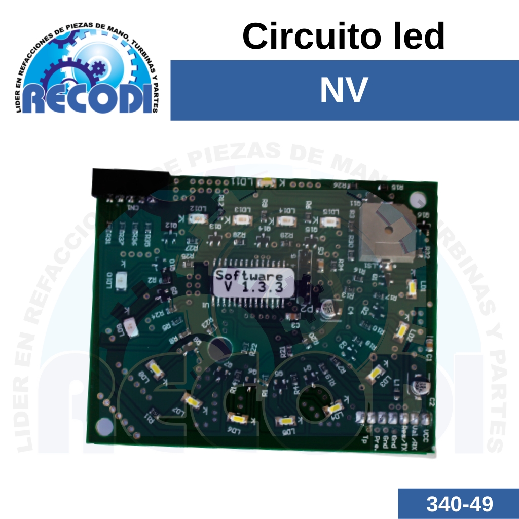 Placa de leds NV
