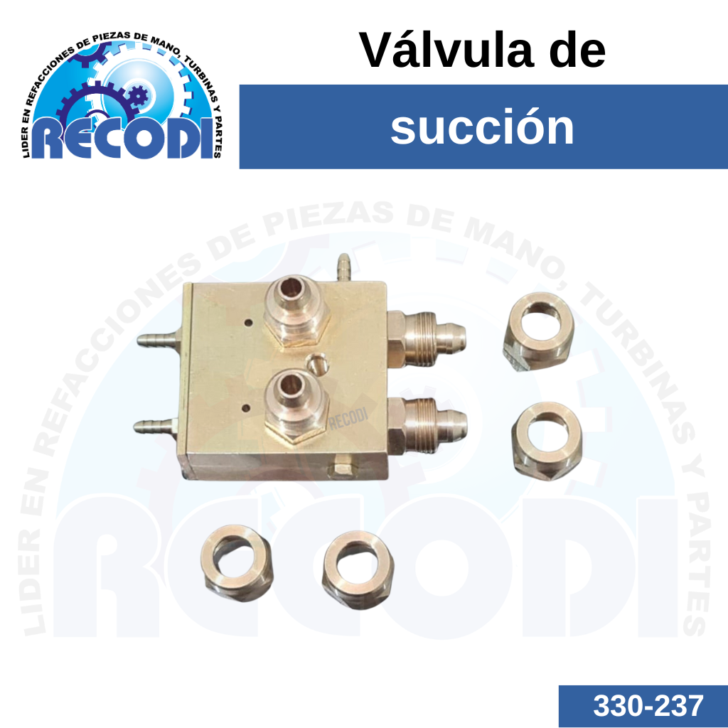 Válvula de succión 4R