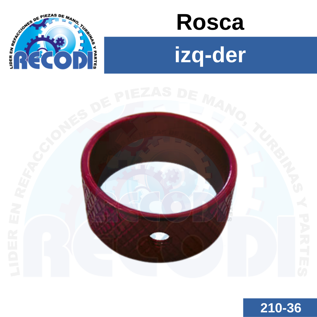 Anillo cambios p/ baja