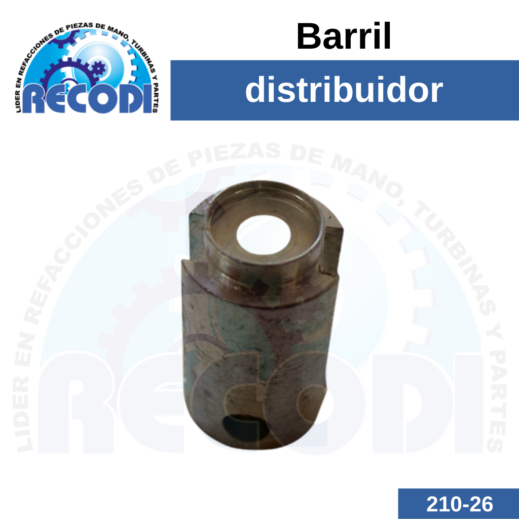 Barril distribuidor p/ baja