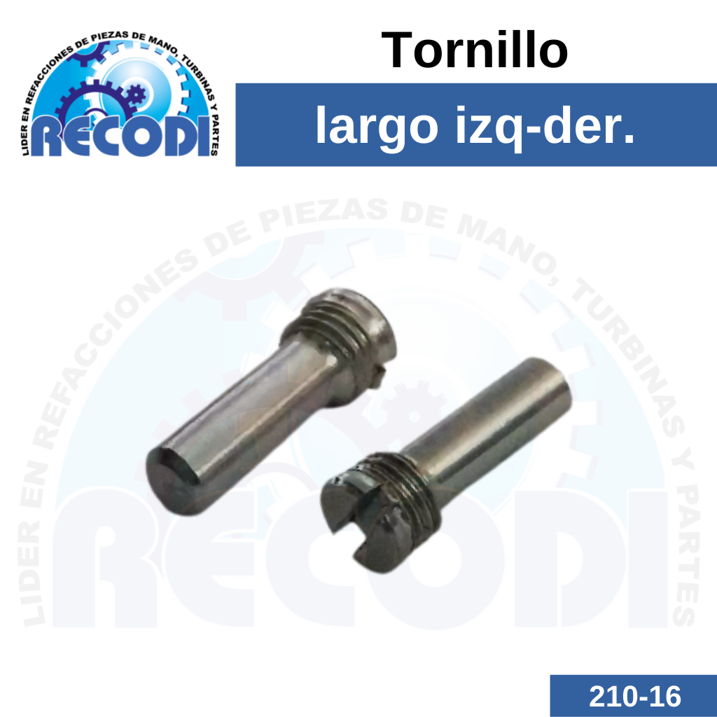 Tornillo largo p/ baja