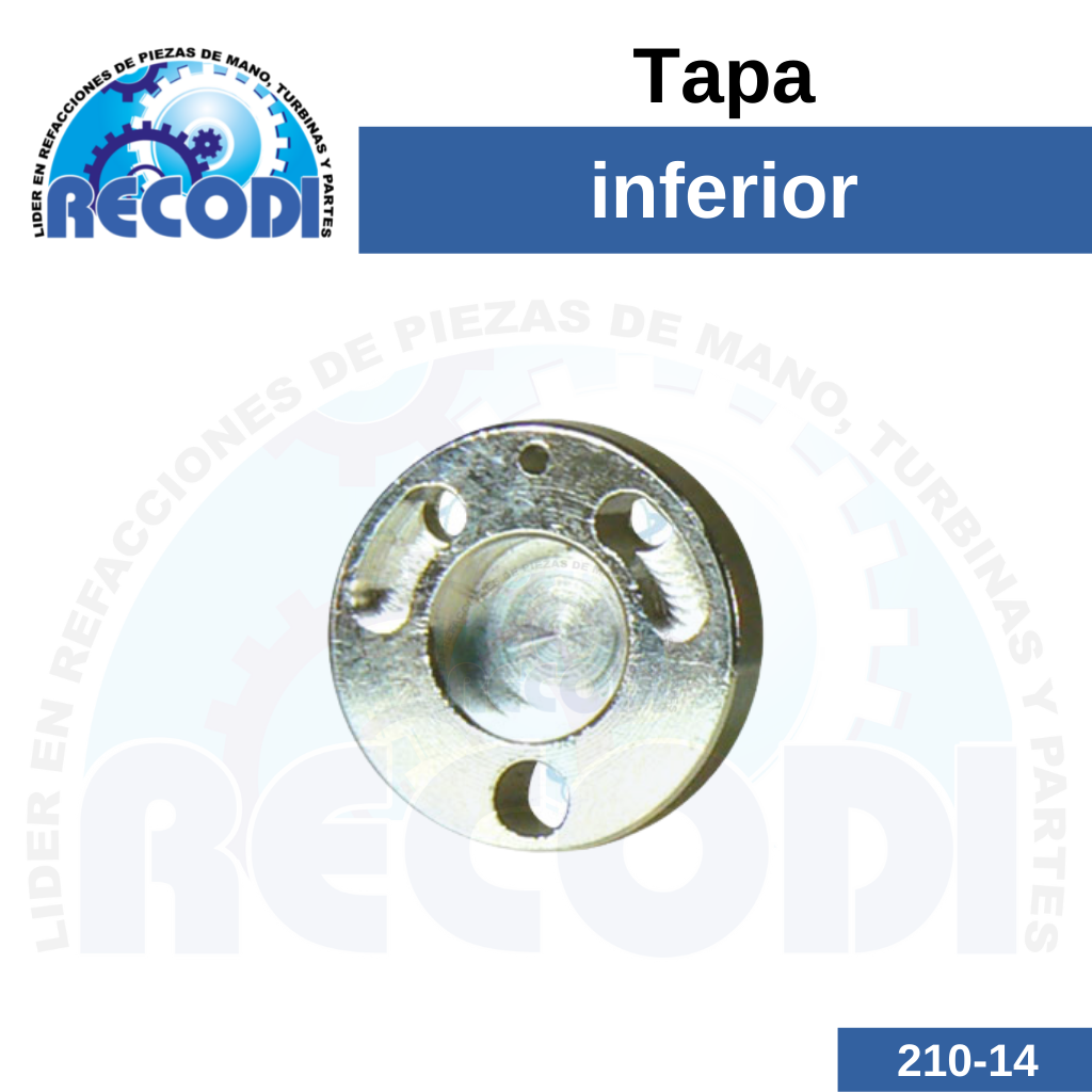 Tapa inferior p/ baja