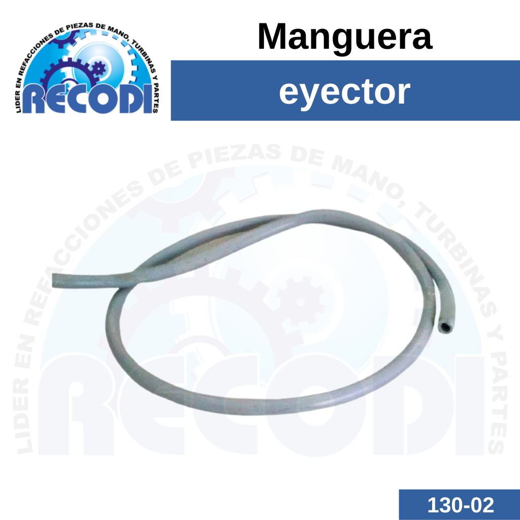 Manguera eyector saliva