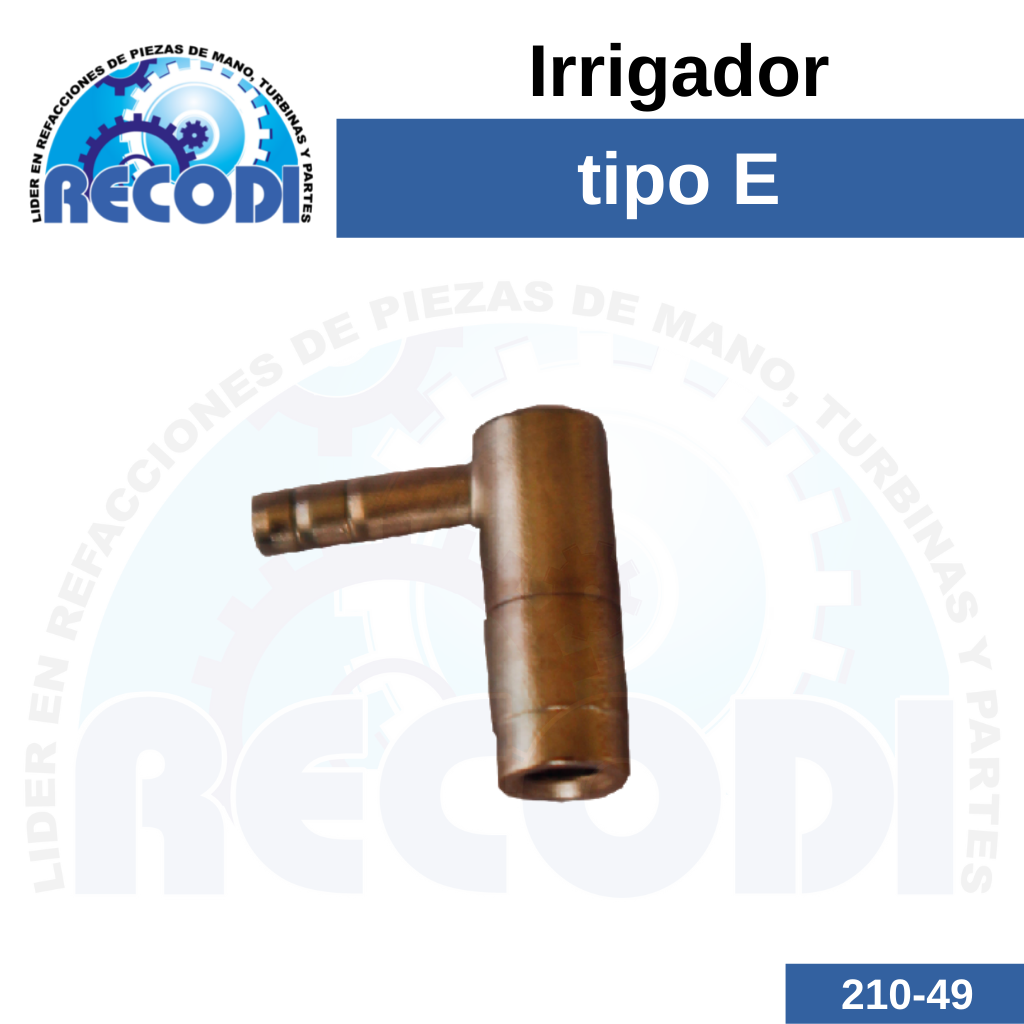 Irrigador p/ tipo E