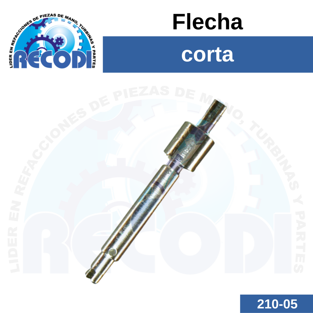 Flecha corta p/ baja